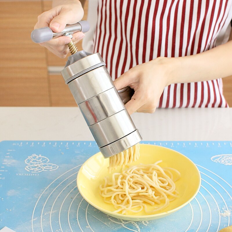 Household manual stainless steel pressing machine small family pasta machine manual pressure cooker