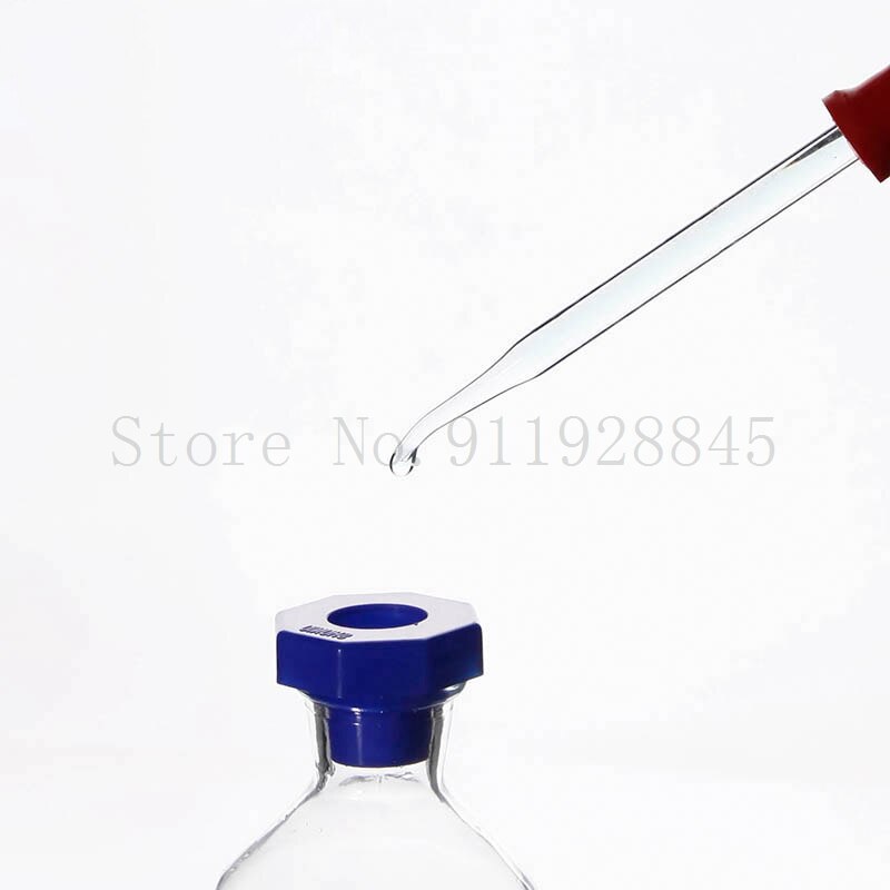 Garrafa conta-gotas britânica transparente/marrom, 4 tamanhos, com conta-gotas de linha escala, esfregar, vidro de borosilicato