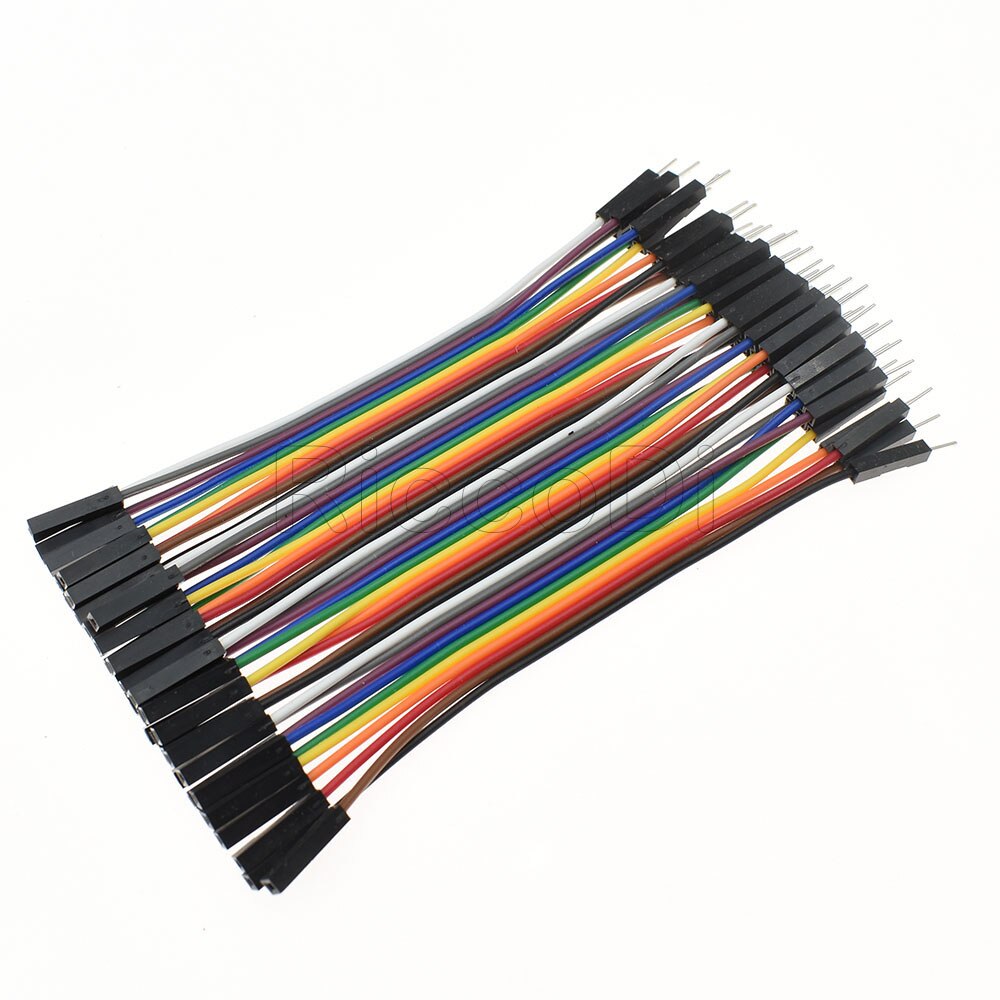 1Pcs Dupont Lijn 10-40Cm Man Op Man Vrouw Naar Man &amp; Vrouw Tot Vrouw Jumper Bedrading harnas Dupont Kabel Voor Arduino Diy Kit: M-F / 10CM