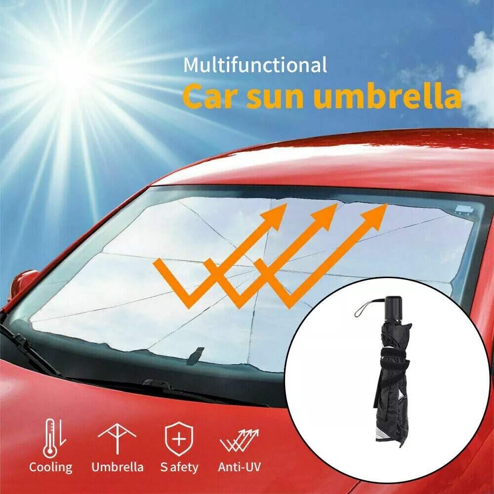 Auto Voorruit Beschermende Zonnescherm, Auto Voorruit Cover, Interieur Bescherming Accessoires, Voorkomen Zonlicht