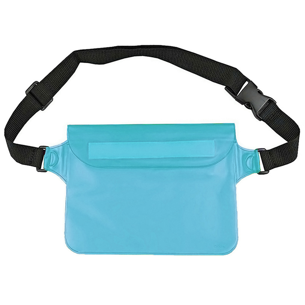Swimming Waist Bag Waterproof Sealing Underwater Bag Large Capacity Underwater Mobile Phone Bag for Beach Boat Sports