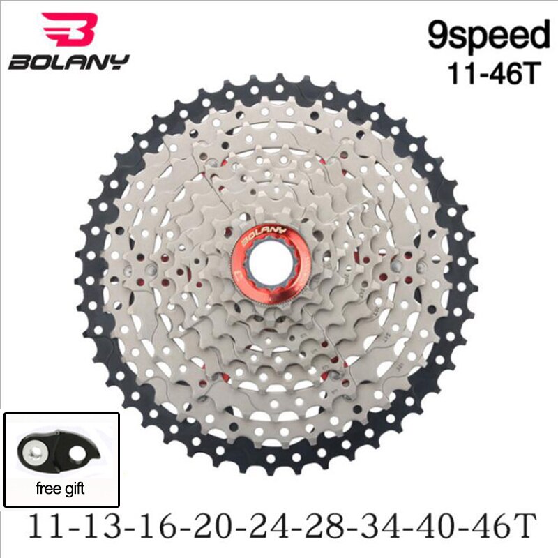 BOLANY Bicycle Cassette Wide Ratio 8/9/10/11/12SMTB Freewheel 32/36/40/42/46/50/52T Mountain Bike Sprocket for Shimano Sram: CSM946