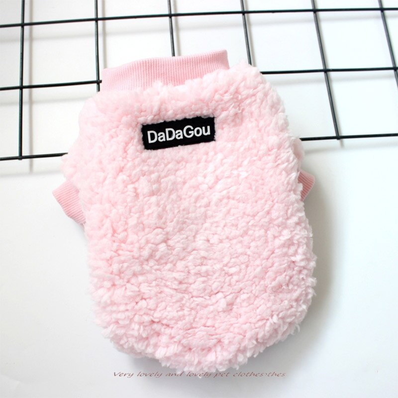Winter Hond Kleding Warme Fleece Puppy Outfit Chihuahua Huisdier Kleding Voor Kleine Middelgrote Honden Jas Hoodie Chihuahua Pet Kleding York: Roze / M