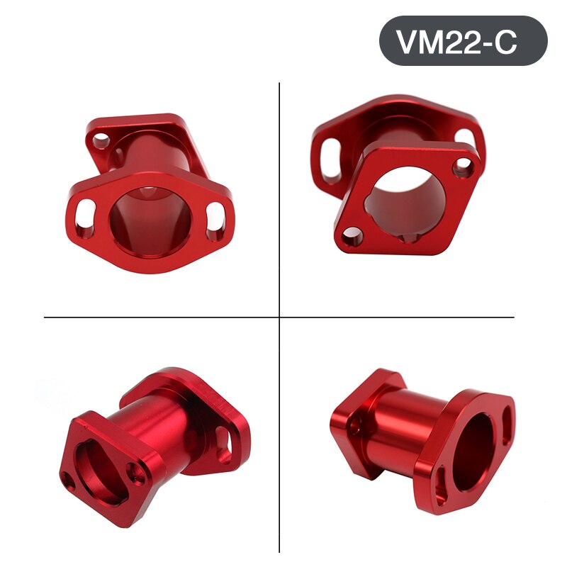 Sclmotos- Carburetor Intake Pipe Inlet Manifold Carb For Honda GX200 6.5HP Chinese OHV Engines 196cc Clone Engines Mini Go Kart