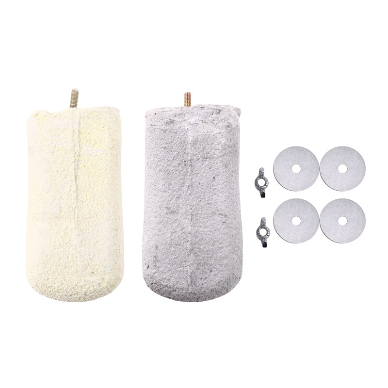 2Pcs Lava Richel Vogels Ratten Chinchilla Tanden Slijpen Lava Blok Voor Konijnen Hamsters En Papegaaien Retail: Default Title