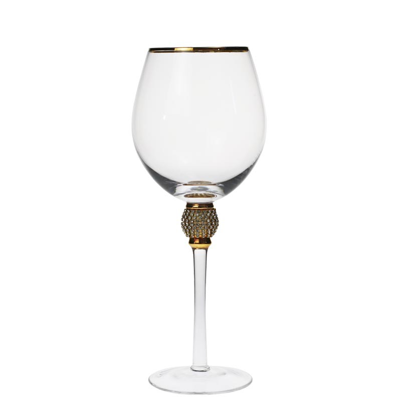 Guldkantad bägare rödvinsglas vin set champagnekopp glas kopp vin glas: 600ml röda vinglas