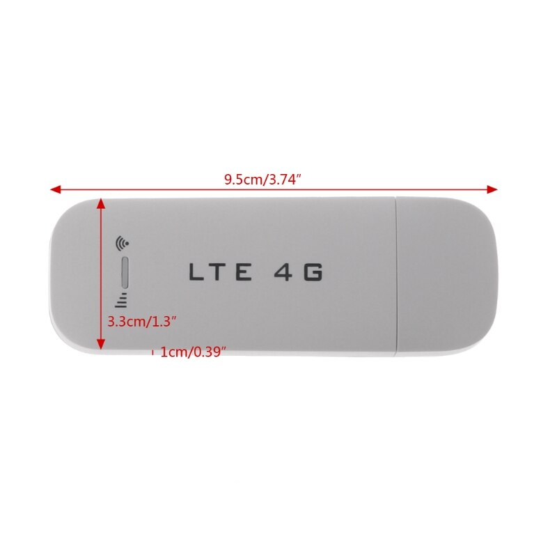 Adaptador de red de módem USB 4G LTE con WiFi Hotspot SIM Tarjeta 4G Router inalámbrico