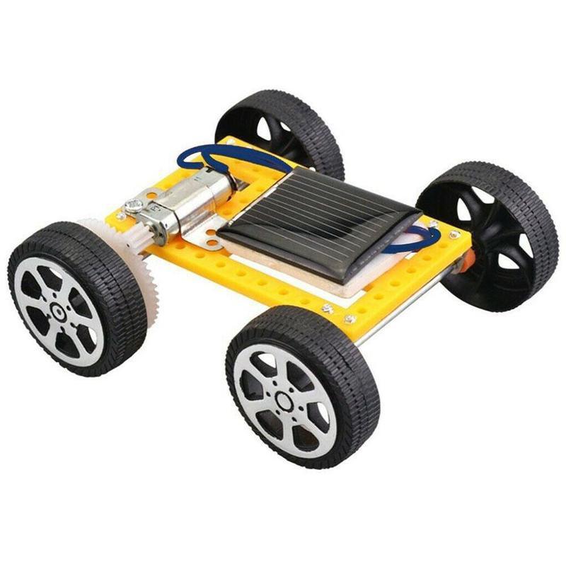 Solar- angetrieben Wagen Bausatz Für Art Diy Pädagogisches Wissenschaft Montieren Spielzeug einstellen Lustige Gerät Hobby Schule Wissenschaft Experiment Spielzeug: Ursprünglich Titel