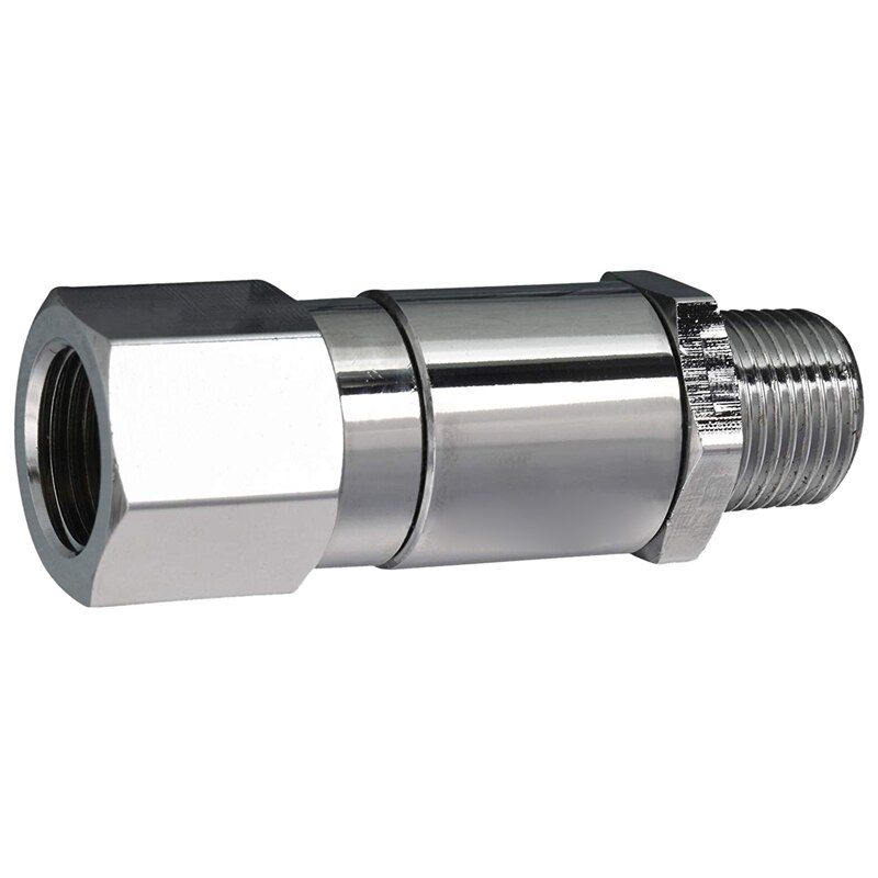 Pressure Washer Swivel, 3/8 Inch NPT Male, Mosmatic Swivel, Stainless Steel, 4000 PSI Thread Fitting