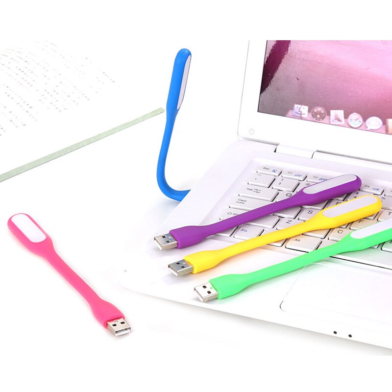 2Pcs Flexible USB LED Light Lamp Portable Super Bright USB LED Light For Power Bank Computer School Office Supplies Student