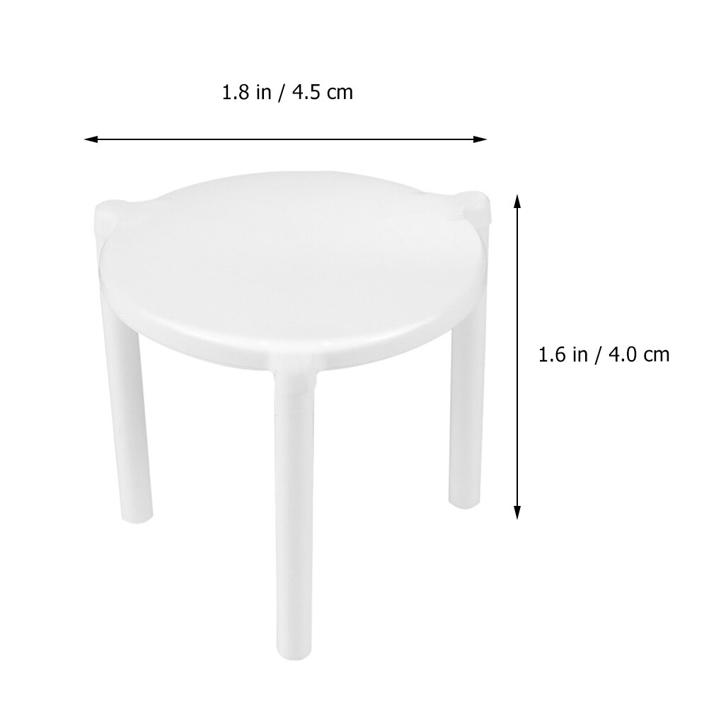 200pcs Pizza Saver Stand White Tripod Stack Fixing Rack Pizza Holder