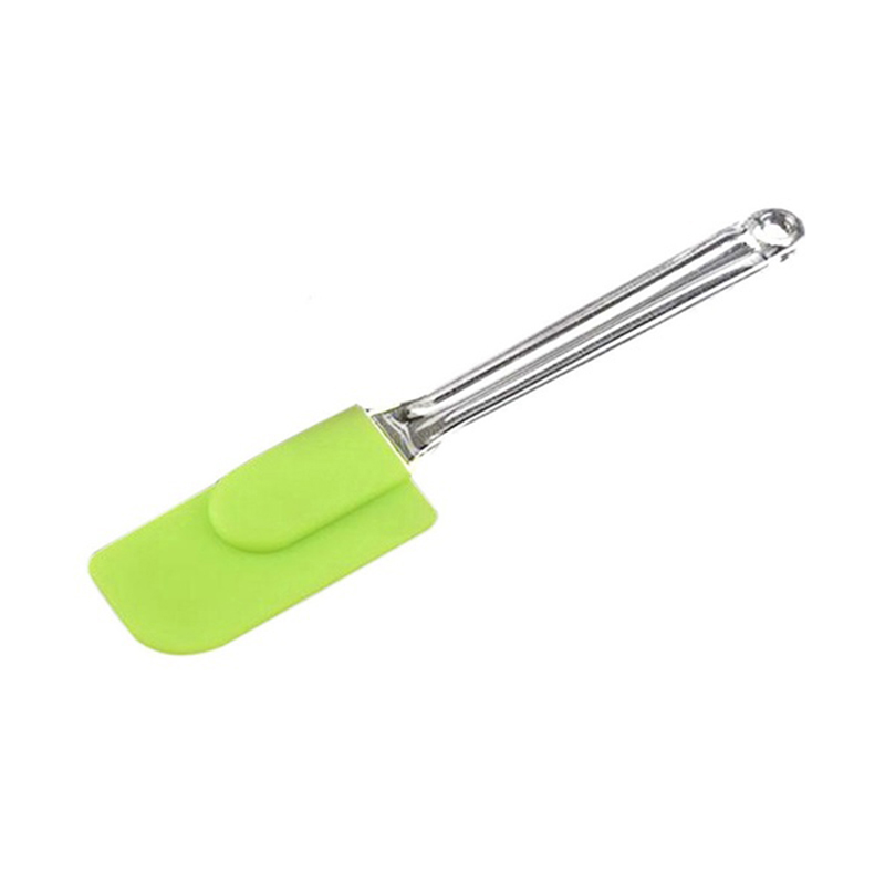 Nützliche Multi-zweck Silikon Schaber Spachtel Utensil Für Kochen Kuchen Backen Mischen Kuchen Schimmel Küche: Grün