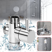 3 Manier Abs Water Separator Diverter Verstelbare Douchekop Diverter Badkamer Accessoires Douche Vervanging Deel