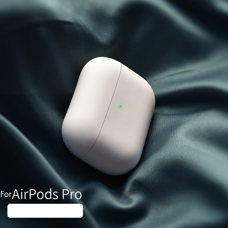 Siliconen Case Voor Airpods Pro Case Draadloze Bluetooth Voor Apple Airpods Pro Case Cover Oortelefoon Case Voor Air Pods Pro 3 Fundas: AKP02-CBWhite