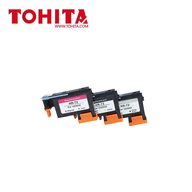 TOHITA impresora universal cabeza C9380A C9383A C9384A cabezal de impresión para HP DesignJet 72 T1100 T1120 T1120ps T1200 T1300 T130