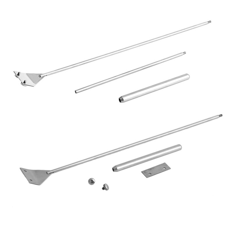 Aquarium Fish Tank Stainless Steel Algae Coralline Scraper Blade Cleaner Tool-