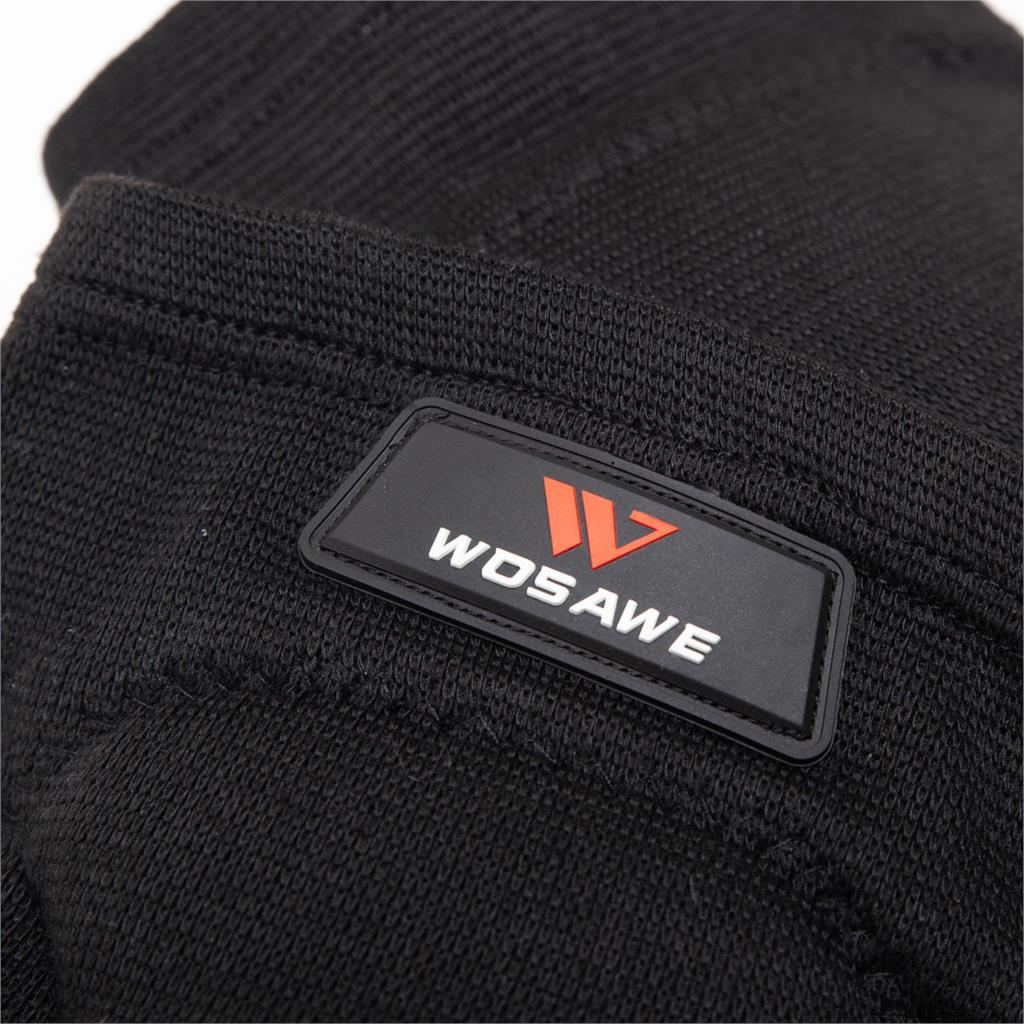 Wosawe motocross skitten sykkel knebeskytter vakt tykkere eva knebeskyttere pustende sport mtb fotball fotball basketball Fitness