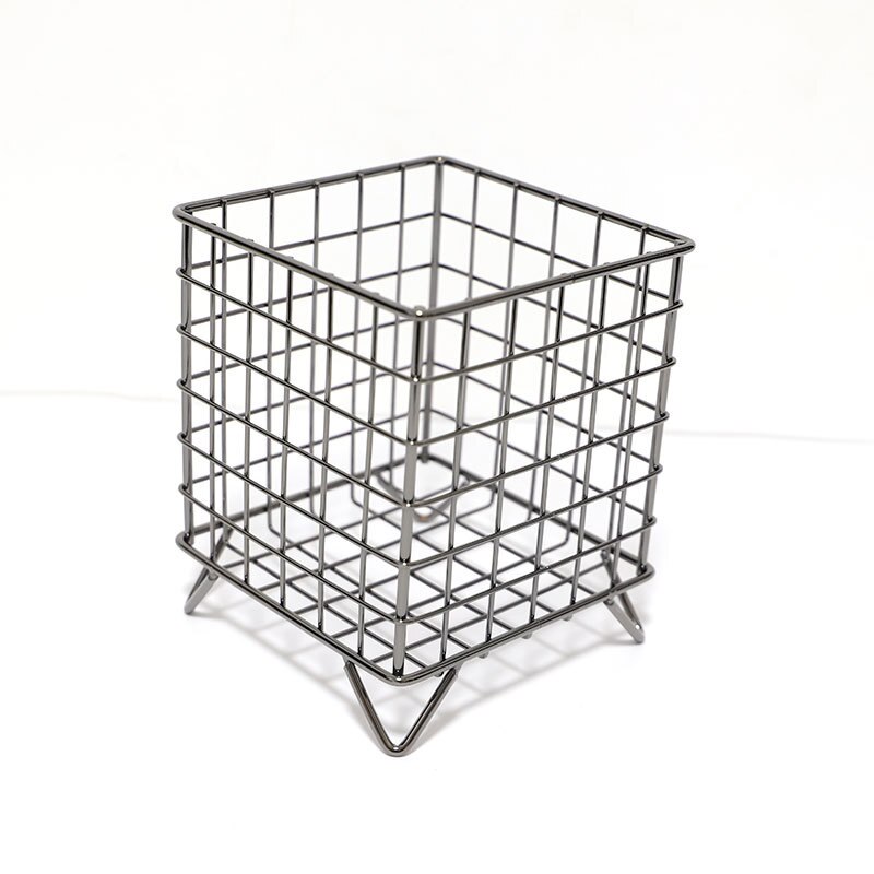 Soporte para cápsulas de café, cesto de hierro de almacenaje para cápsulas Nespresso, Pods Gusto Dolce Office Cafe, organizador de cocina, estante de almacenamiento: Black