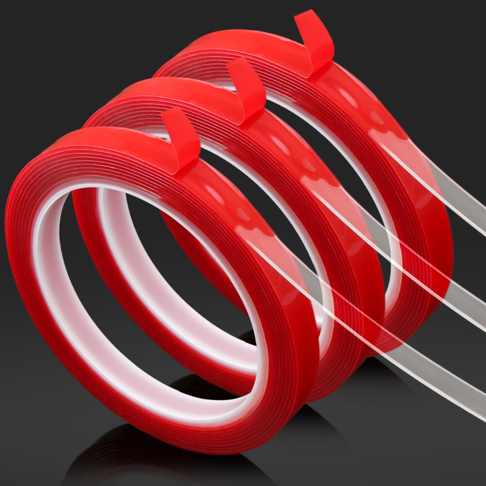 Samochód taśma akrylowa przezroczysta taśma dwustronna naklejki dla mercedes benz w204 w124 w211 w203 w205 dla bmw e90 e46 e39 f10 f30