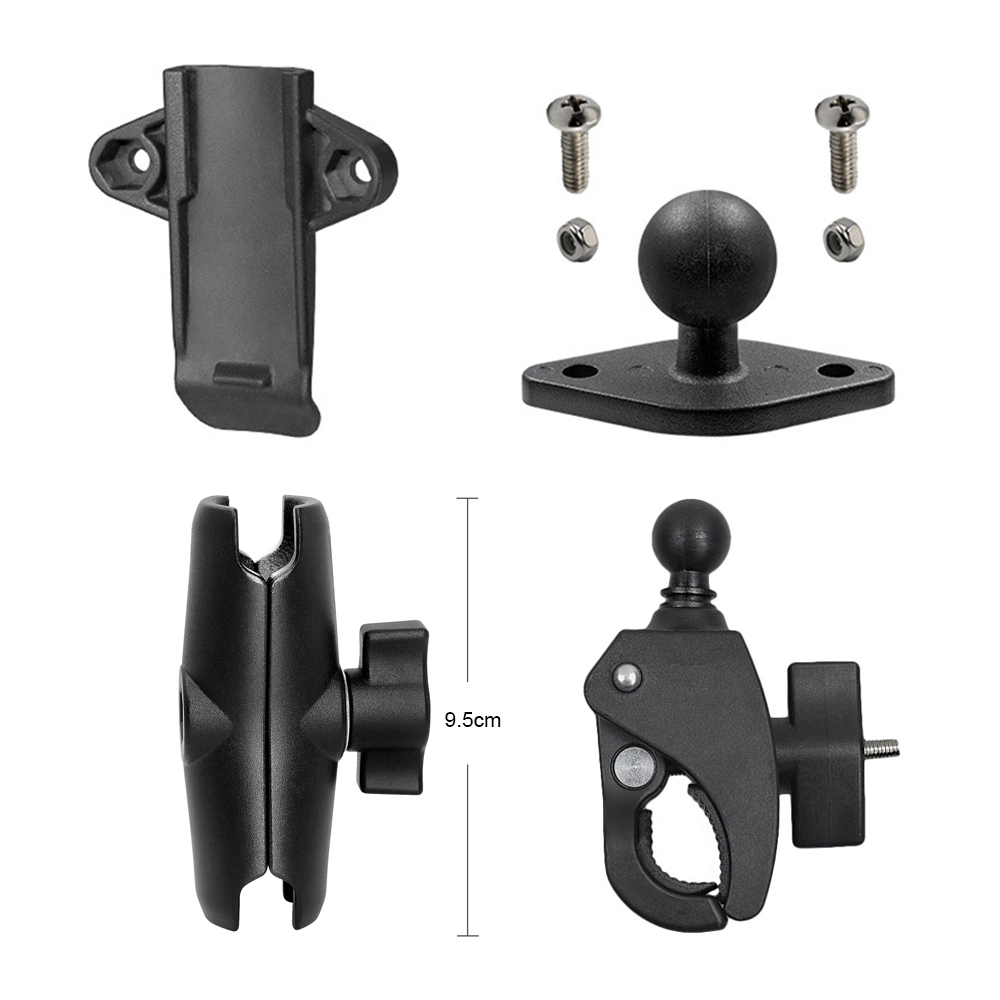 Motorrad Halterung Ständer Clip Halterung für Garmin GPSMAP 66 66S 66SR 66i 66ST 67 67i 64S 64SX 64ST 65SR 62ST 62S Handheld GPS: Weiß
