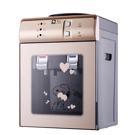 Water dispenser desktop home refrigeration small ice temperature water dispenser office student water heater LF-866-YSJ: warm-hot C / AU