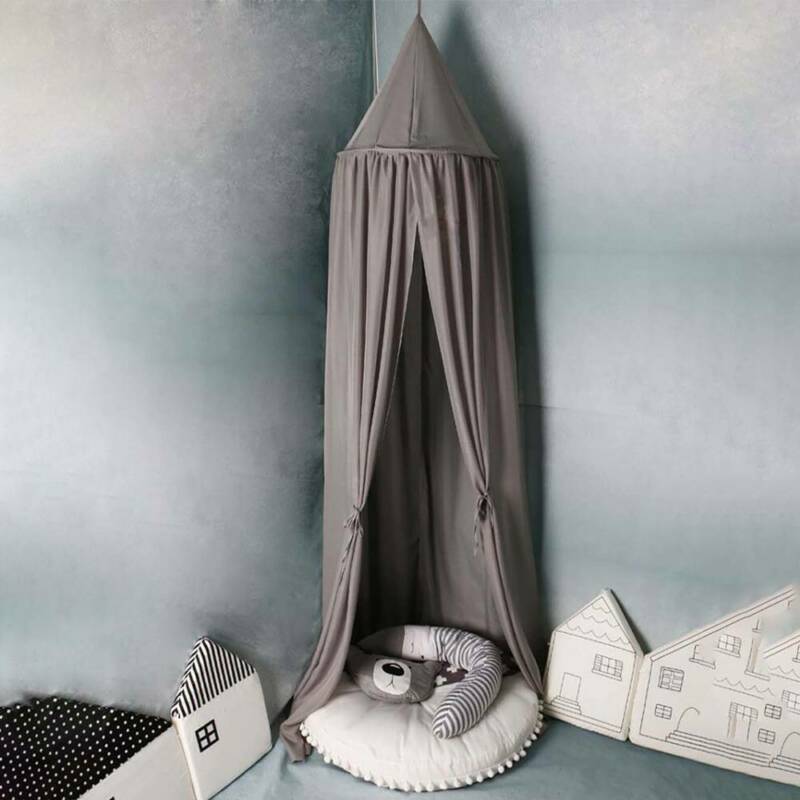 Mosquitera de gasa Para cuna, cortina, tienda de Cama, cúpula, Para dormitorio, dosel, Cama de bebé, mosquitera Para Cama