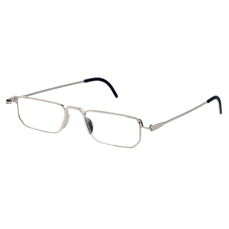 Guanhao Draagbare Leesbril Heren Modieuze Zakelijke Bril Transparante Optische Lichtgewicht Mini Box Verziend Bril