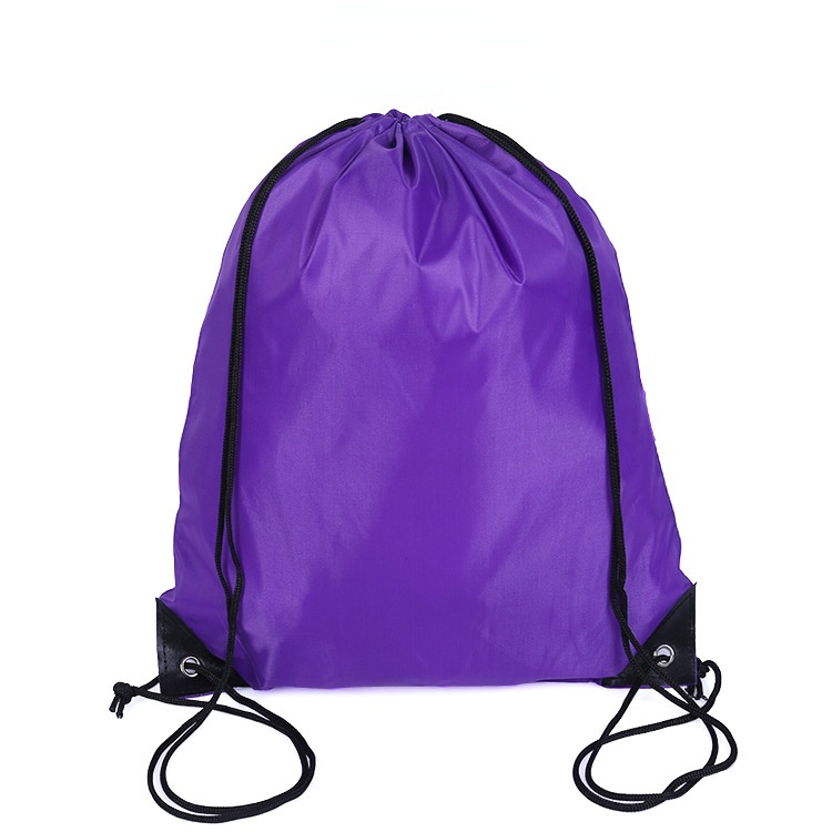 Drawstring Bag Sports Backpack Bundle Pocket for Men Women Students Drawstring Bag Drawstring Backpack Sports Bags Dry Bag: Purple