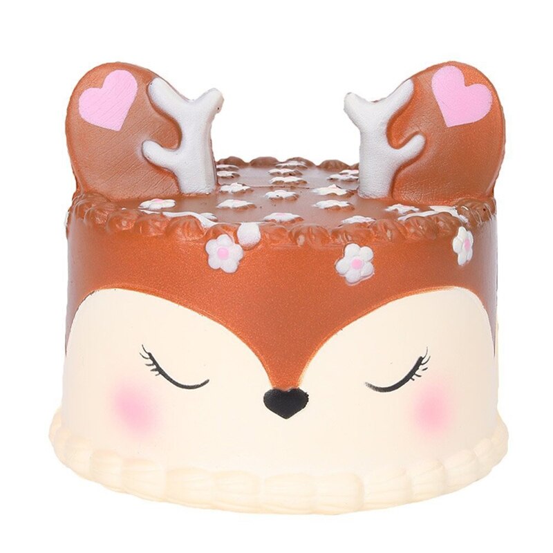 jumbo kawaii squishy galakse hjort kake brød squishies klem squishi squish leketøy sakte stigende til lindrer understreke leker til låve: Lys gul