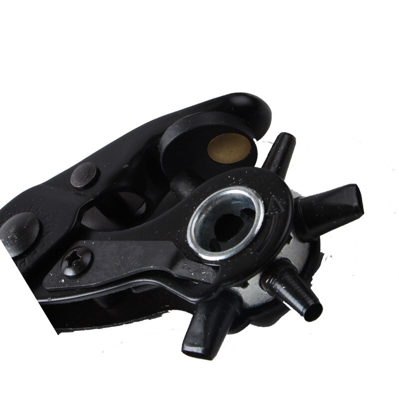 Outil de perforateur de trou de ceinture de ménage pour la maroquinerie en cuir ronde oblongue ovale trous fabricant poinçonneuse pince à main 6-en-1
