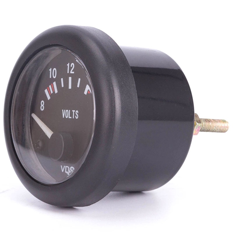VDO Voltage Gauge 12V VDO Battery Voltmeter Unit Voltmeter Instrument Accessories