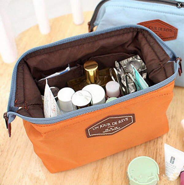 Ragazze di Viaggio ottavino Sacchetto Cosmetico Sacchetto Cosmetico di Caso di Trucco Borsa Da Toilette Organizzatore Delle Signore mini Casmetic Borse Vendite Calde