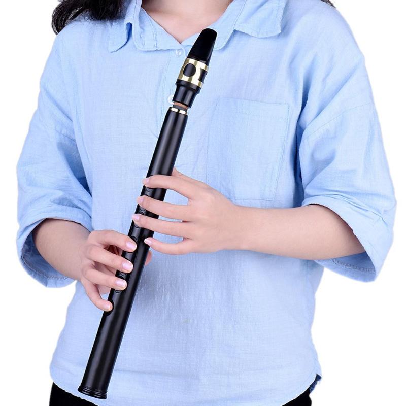 Mini Draagbare Bb Saxofoon Sax Met Alto Mondstuk Houtblazers Instrument Kids Houtblazers Muziekinstrumenten