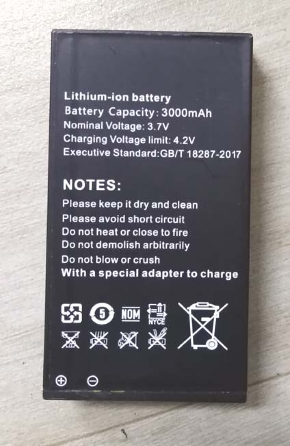 Batería vkworld V3 original para teléfono móvil, batería de 3000mah para VKworld V3 IP68, teclado ruso, resistente al agua y a prueba de golpes,