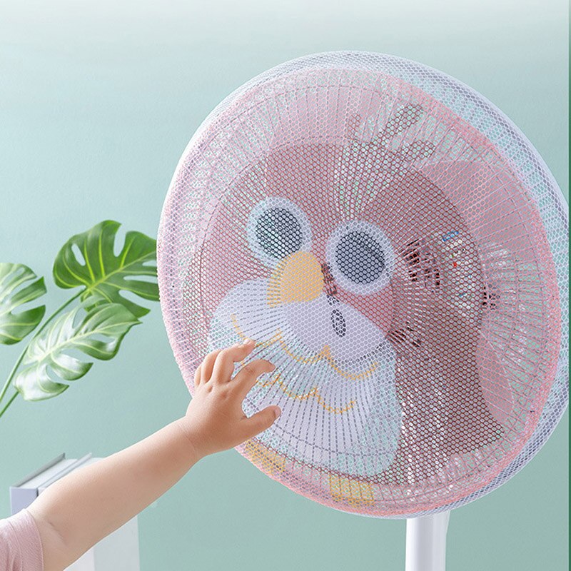 Electric Fan Cover Safe Anti-pinch Hand Child Protection Net Dust Cover All-inclusive Safety Protection Net Cover