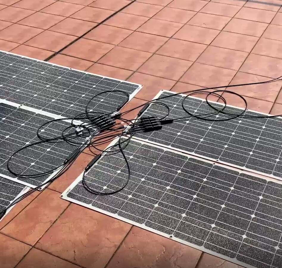 2 in 1 PV Branch Connector Adaptor 3 in 1/4 in 1/5 in 1 Male and Female Solar Cable Connector Terminal