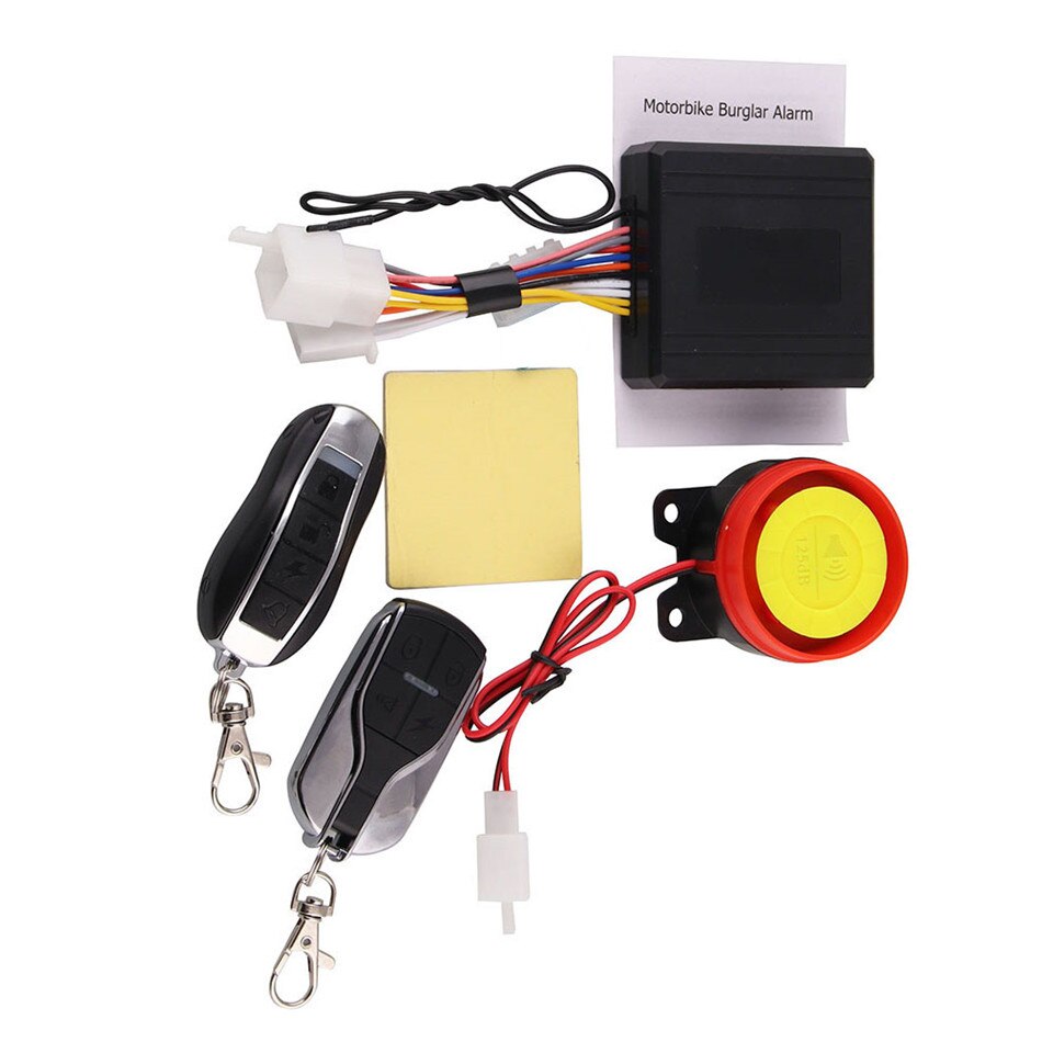 Remote Control Alarm Motorcycle Security System Motorcycle Theft Protection Bike Moto Scooter Motor Alarm System