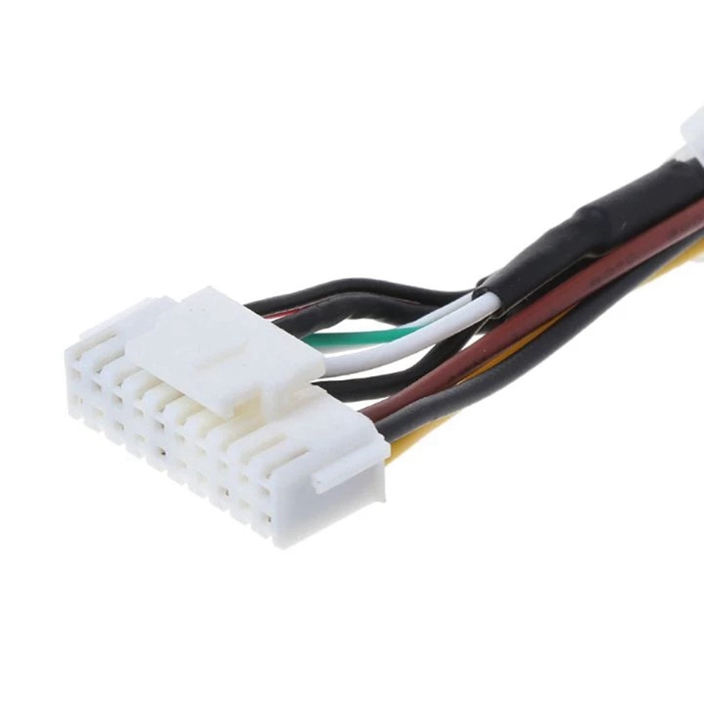 Rgb naar (rca) av cvbs signaalconverter/decoderbox adapter voor de originele achteruitrijcamera van de tiguan, golf 6 en passat cc.