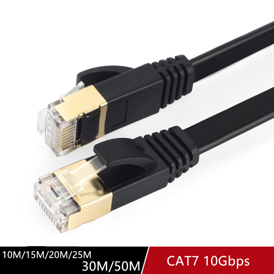Nätverk cat 7 ethernetkabel 10gb rj45 lan-nätverkskabel nätverk ethernet patchkabel cat 7 -kabel för datorrouter