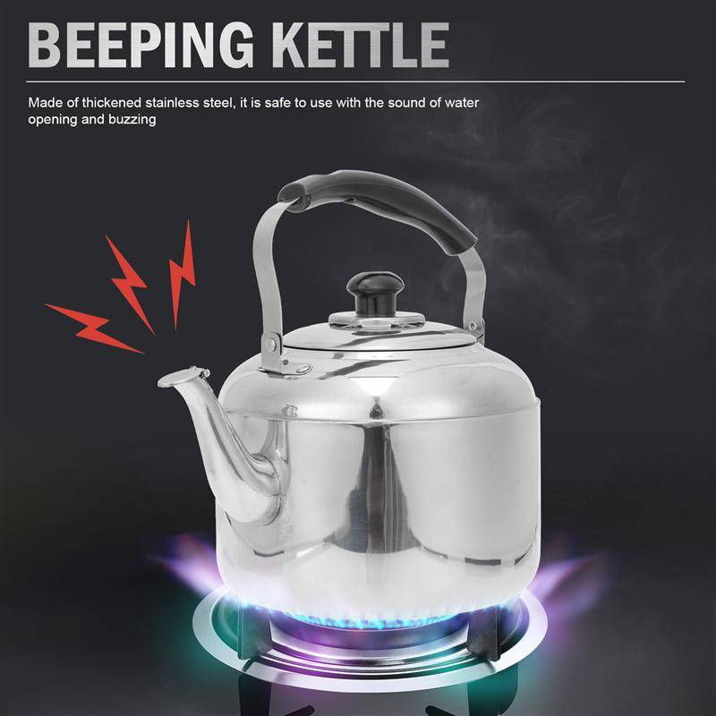 Whistling Electric Kettle Stovetop Tea Kettle Stainless Steel Water Boiler