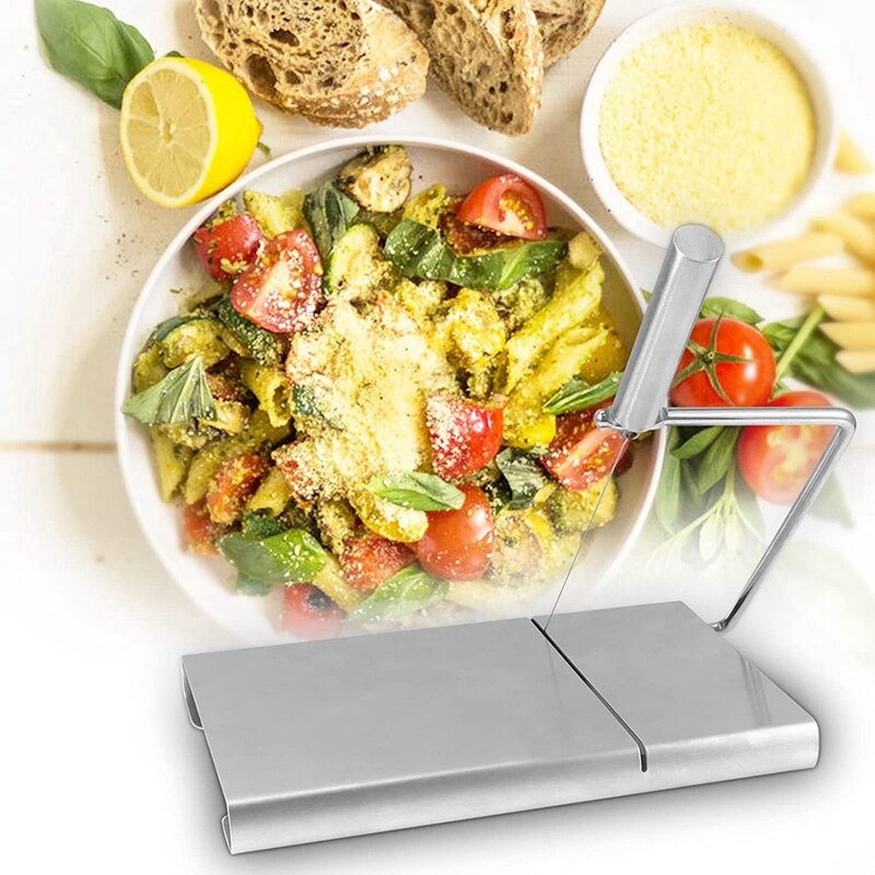 Stainless Steel Cheese Slicer Multifunctional Cheese Slicer Cheese Divider Cheese Butter Cutter