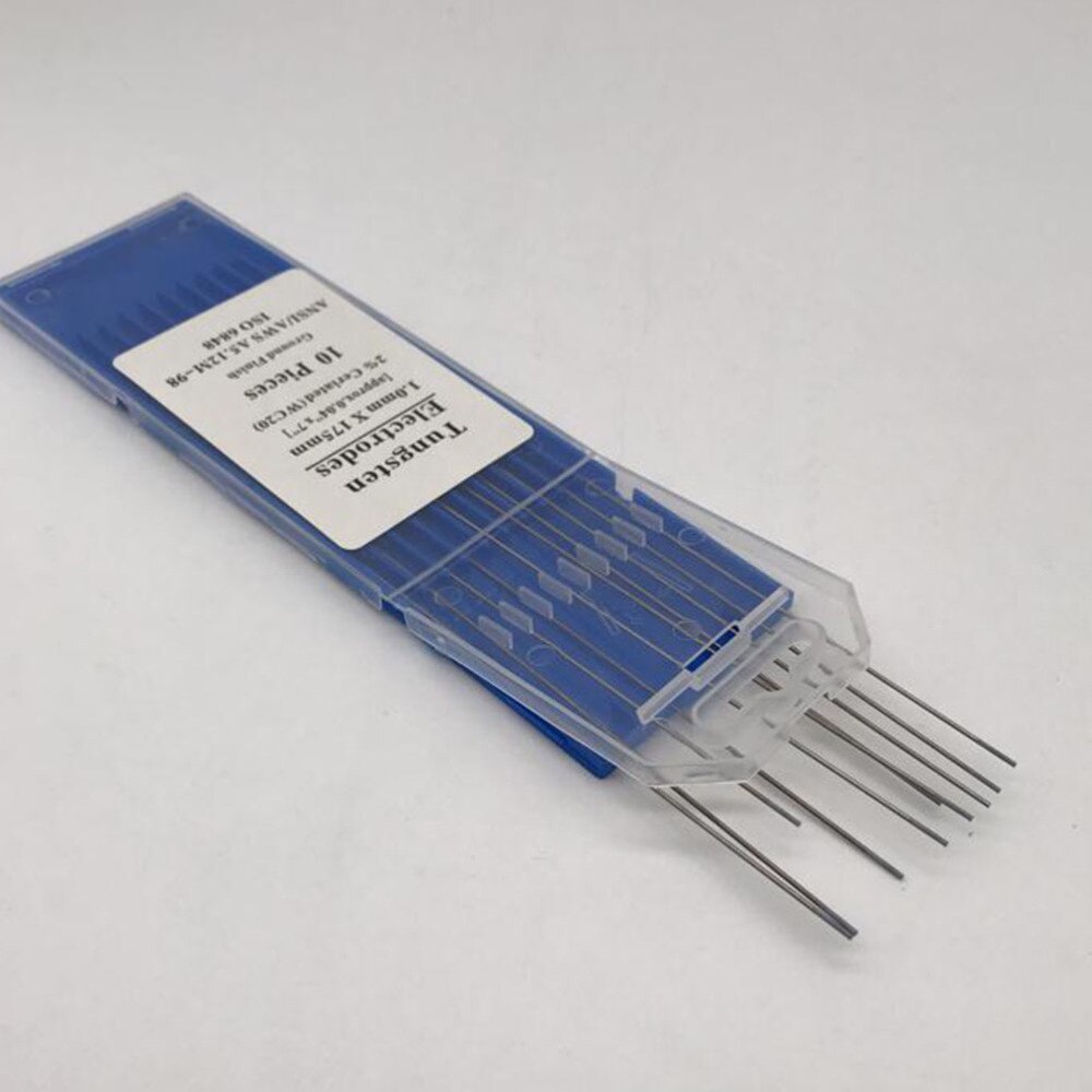 1 Pack Ground Finish Durable Ceriated WT20 Welding Electrode for Arc Welding