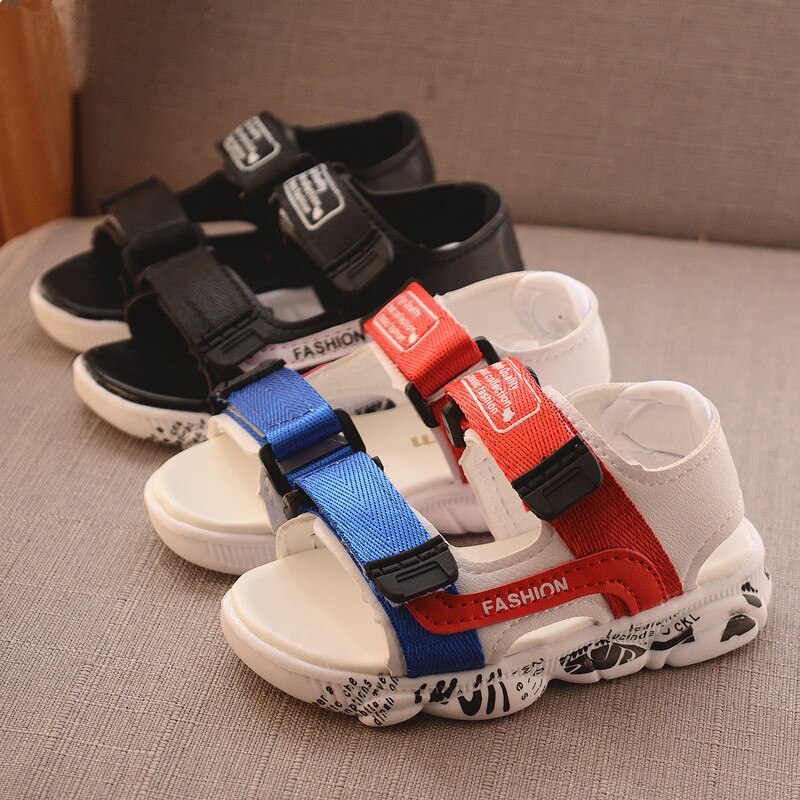 stijl mode kinderen sandalen baby jongens meisjes strand schoenen zomer baby sportschoenen cool top voor 1 om 3 jaar ol