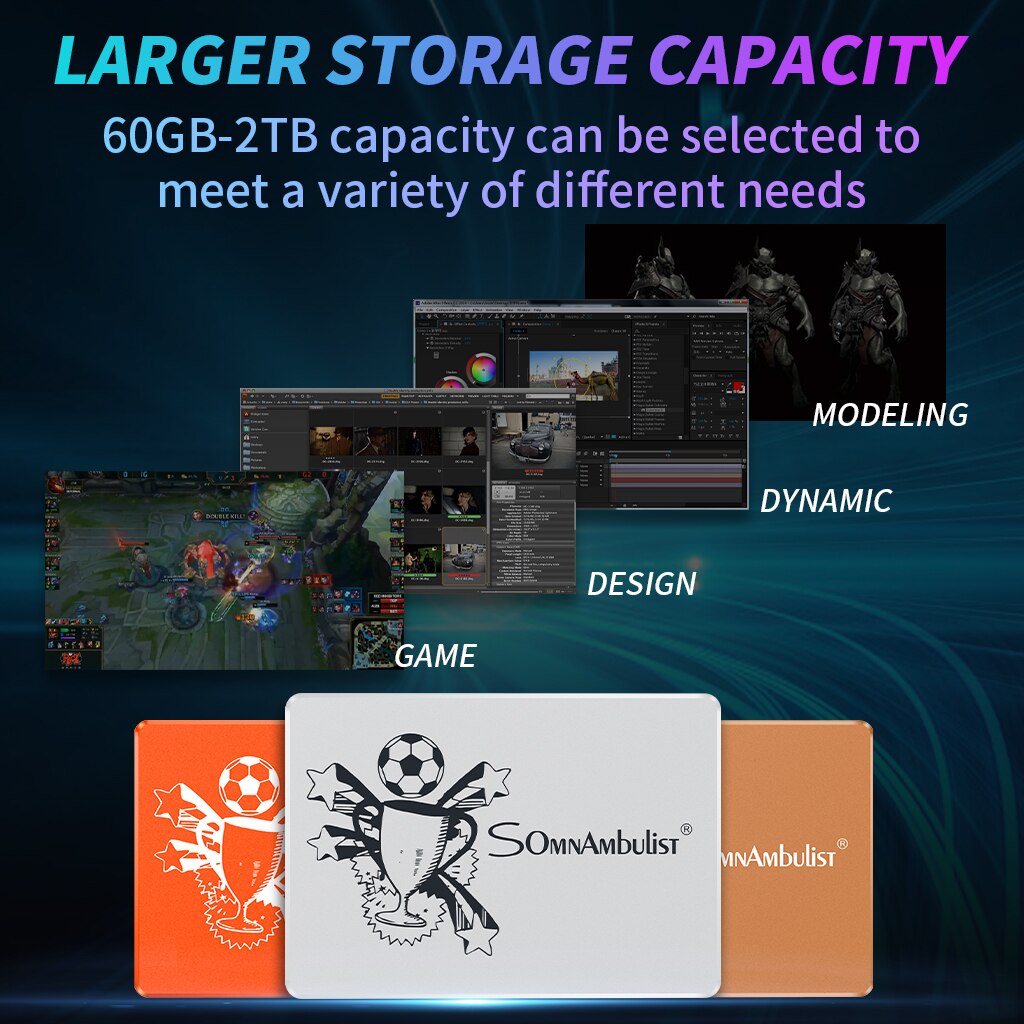 Disco rigido incorporato portatile ssd sata3 notebook SSD integrato, capacità 240gb, 2.5gb, 120gb, 480gb, 960gb, gb, 2tb ssd