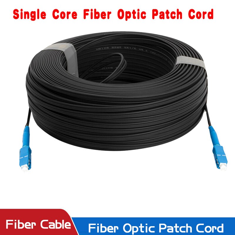 Outdoor Cable Fiber Optic Cable Single Mode Simplex Outdoor Fiber Optic Patch Cord Optical Patch Cable