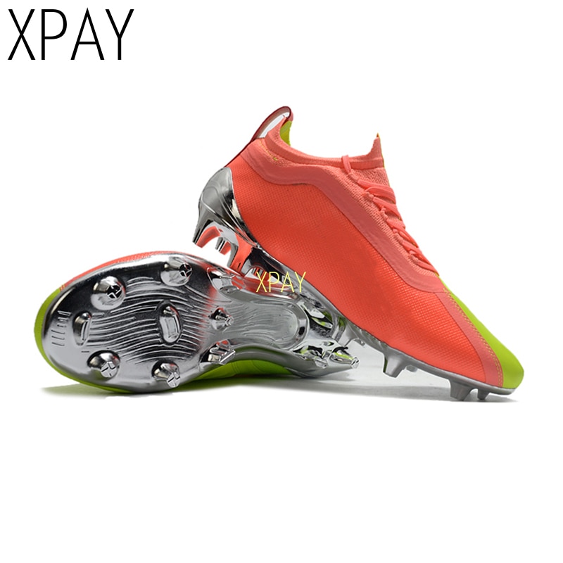 Udendørs mænd drenge fodboldsko fg fodboldstøvler høj ankel børnesko træning sports sneakers