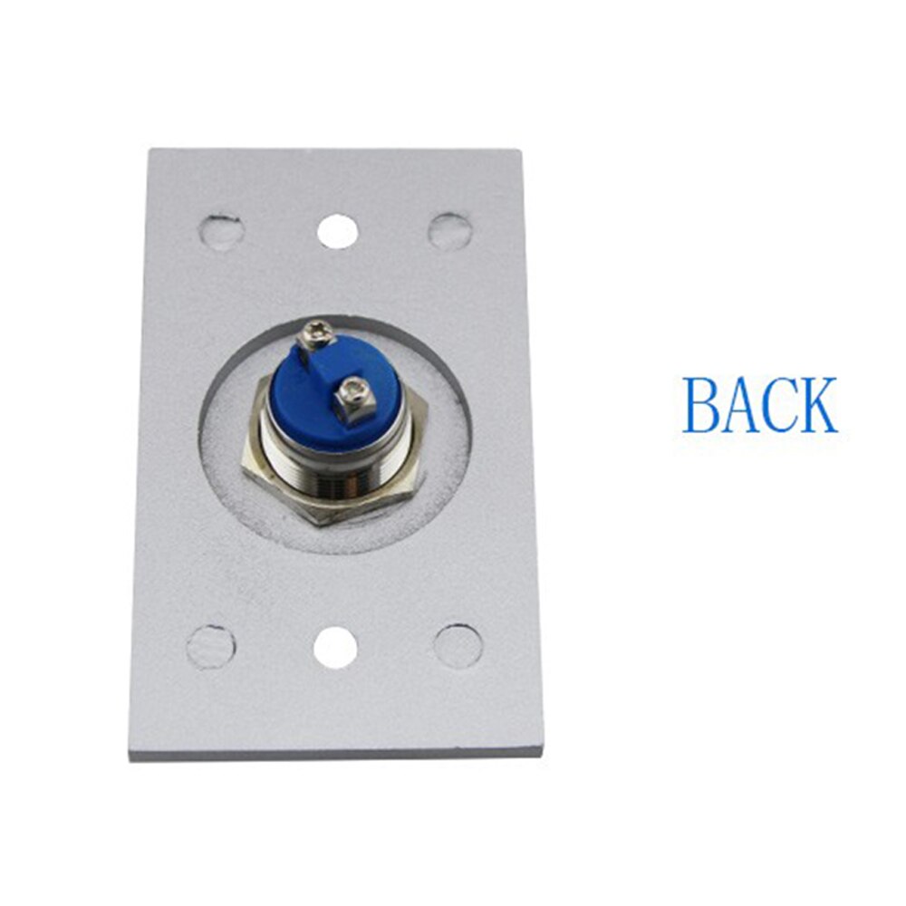 10 PCS Door Access Control System Release button Metal auto restoration Normally Open Push to Normally Close Panic button