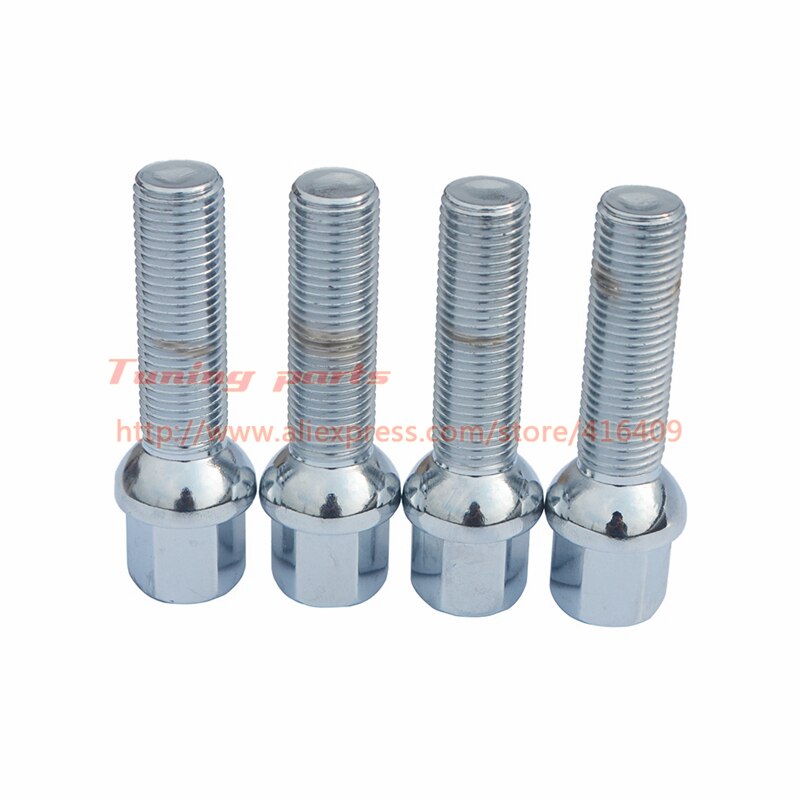 2pcs/lot PCD 5x112 5x100 Center bore 57.1mm Thickness 20mm Aluminum Wheel Spacer Adapters With 10pcs Lug Bolt M14X1.5