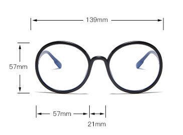 015 Retro circular spectacle frames for men and women with flat lens sunglasses