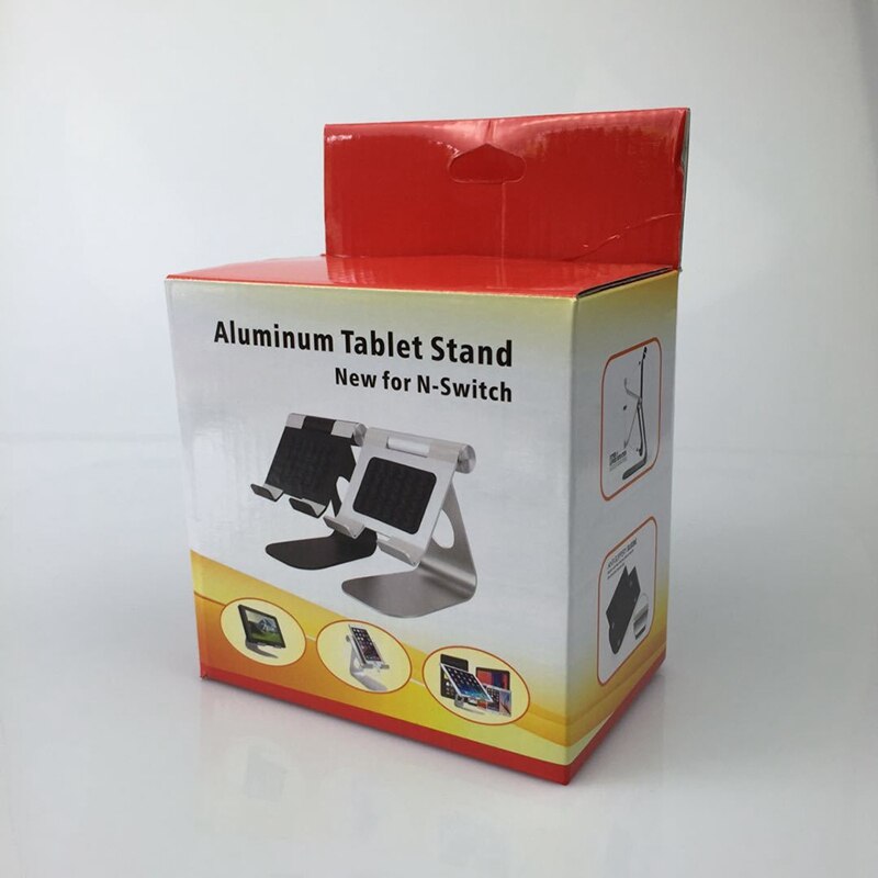 Game Console Stand, Aluminum Alloy 210° Adjustable Angle for Switch